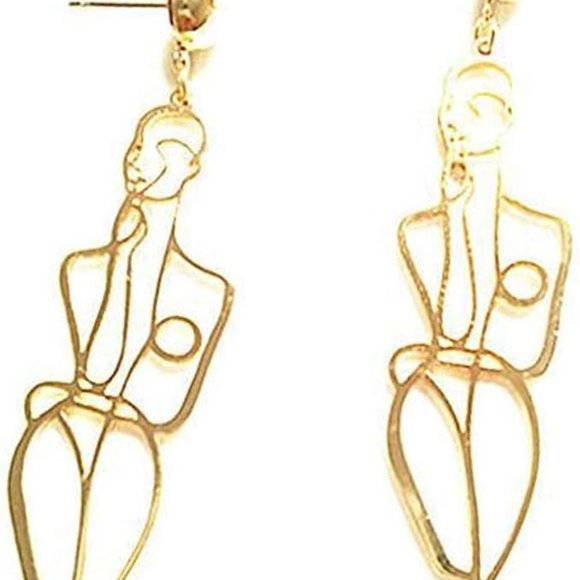 "Celebrate the female form"  earrings by Free People - Picture 2 of 6